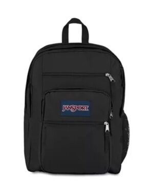 Jansport Bigstudent backpack 
Large size multiple pockets including for laptop